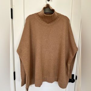 La Fée Parisienne oversized tunic sweater, 100% cashmere, OS.